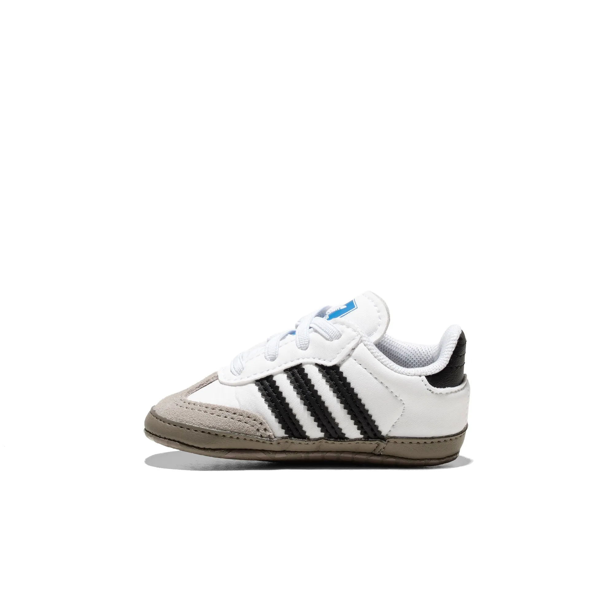 Adidas Originals Samba Crib Ftwr White/Core Black/Granite Clean Lines Durable   construction