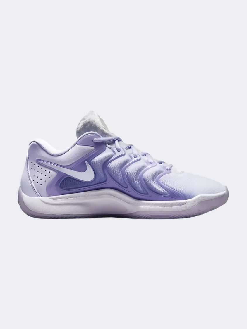 Nike Kd17 Men Basketball Shoes Dusty Amethyst Moisture Wicking Lining