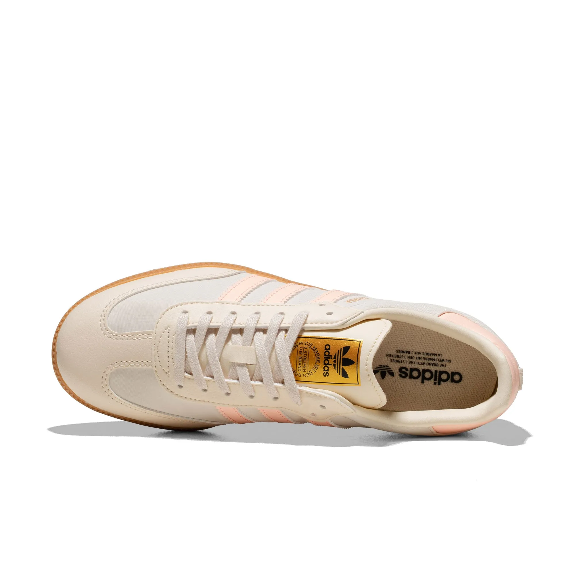 Adidas Originals Samba OG J Wonder White/Clear Orange/Gum Fast Outing