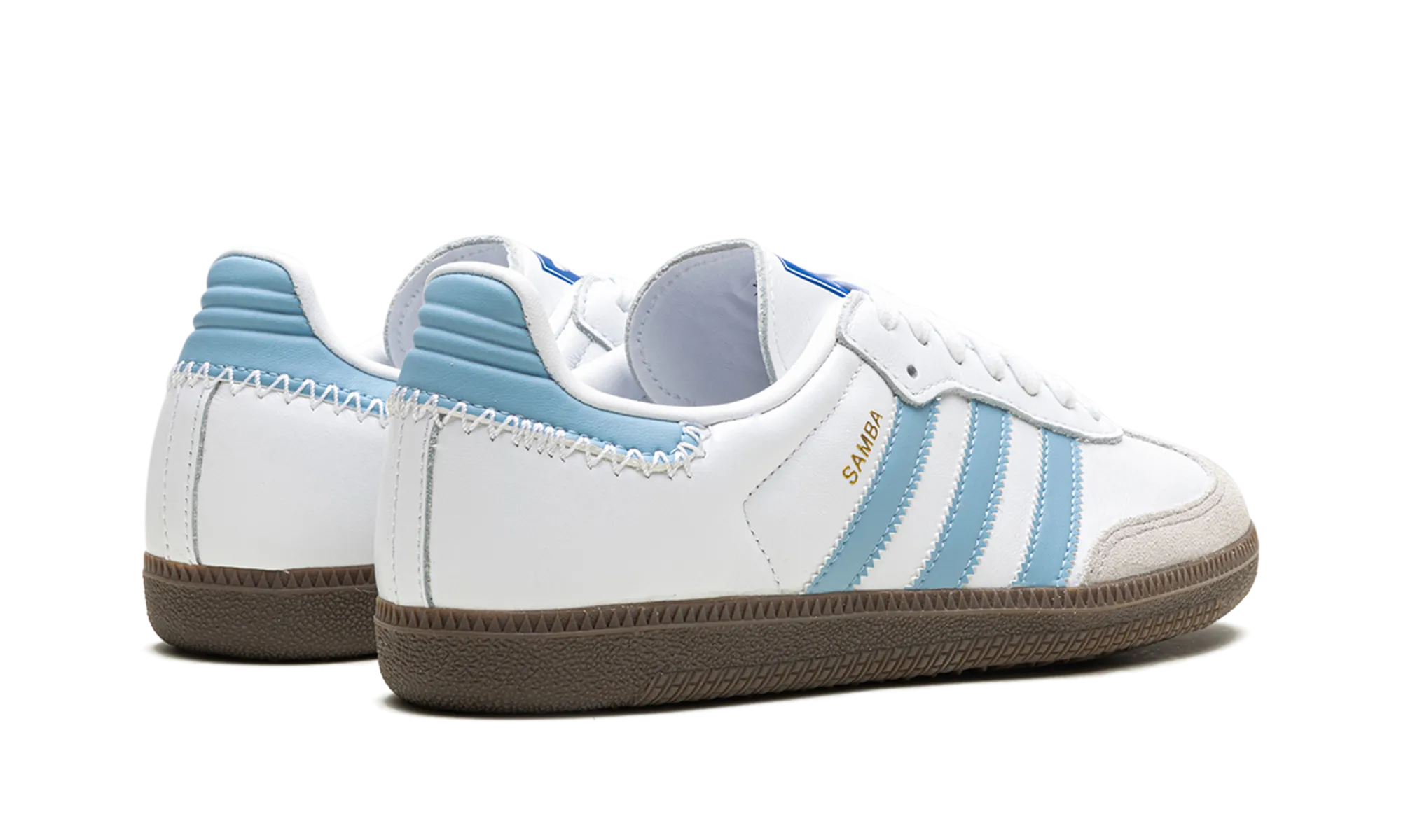 Samba OG "White Sky Blue" Coffee Run