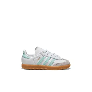 Adidas Originals Samba OG EL I Ftwr White/Semi Flash Aqua Fashion Forward