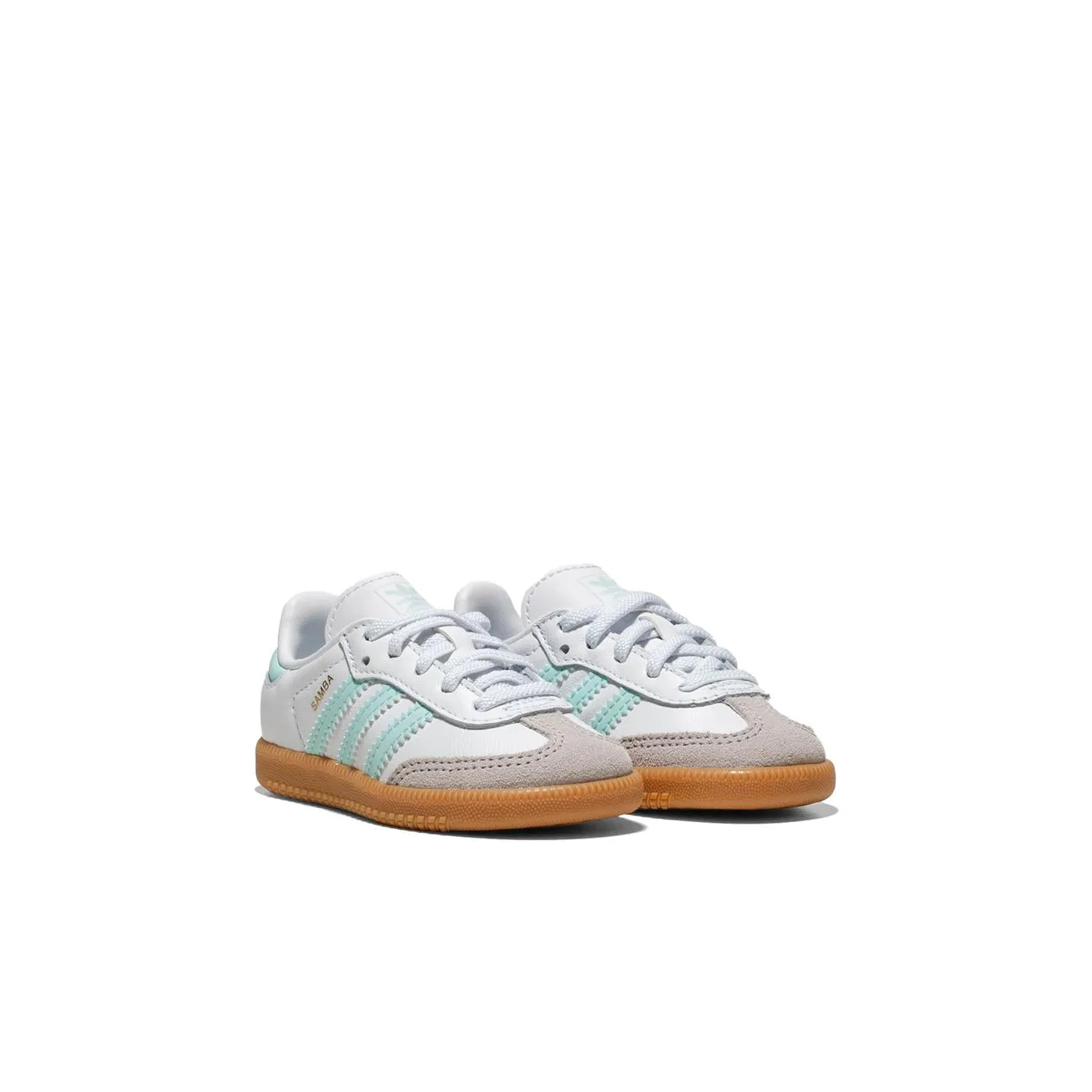 Core Style Dad Style Adidas Originals Samba OG EL I Ftwr White/Semi Flash Aqua