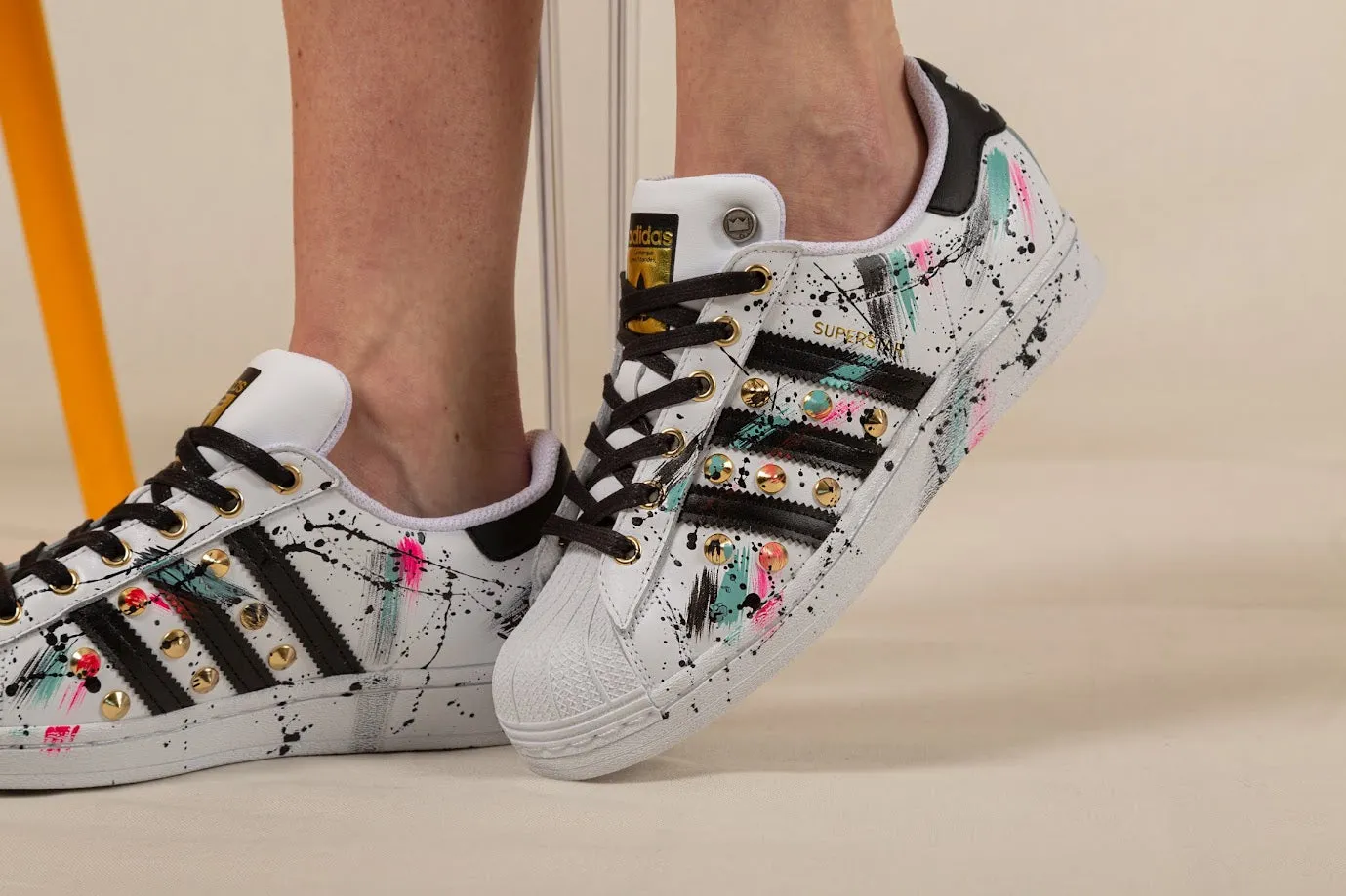 Chic Street Adidas Superstar Tiffany/Rose Vernice