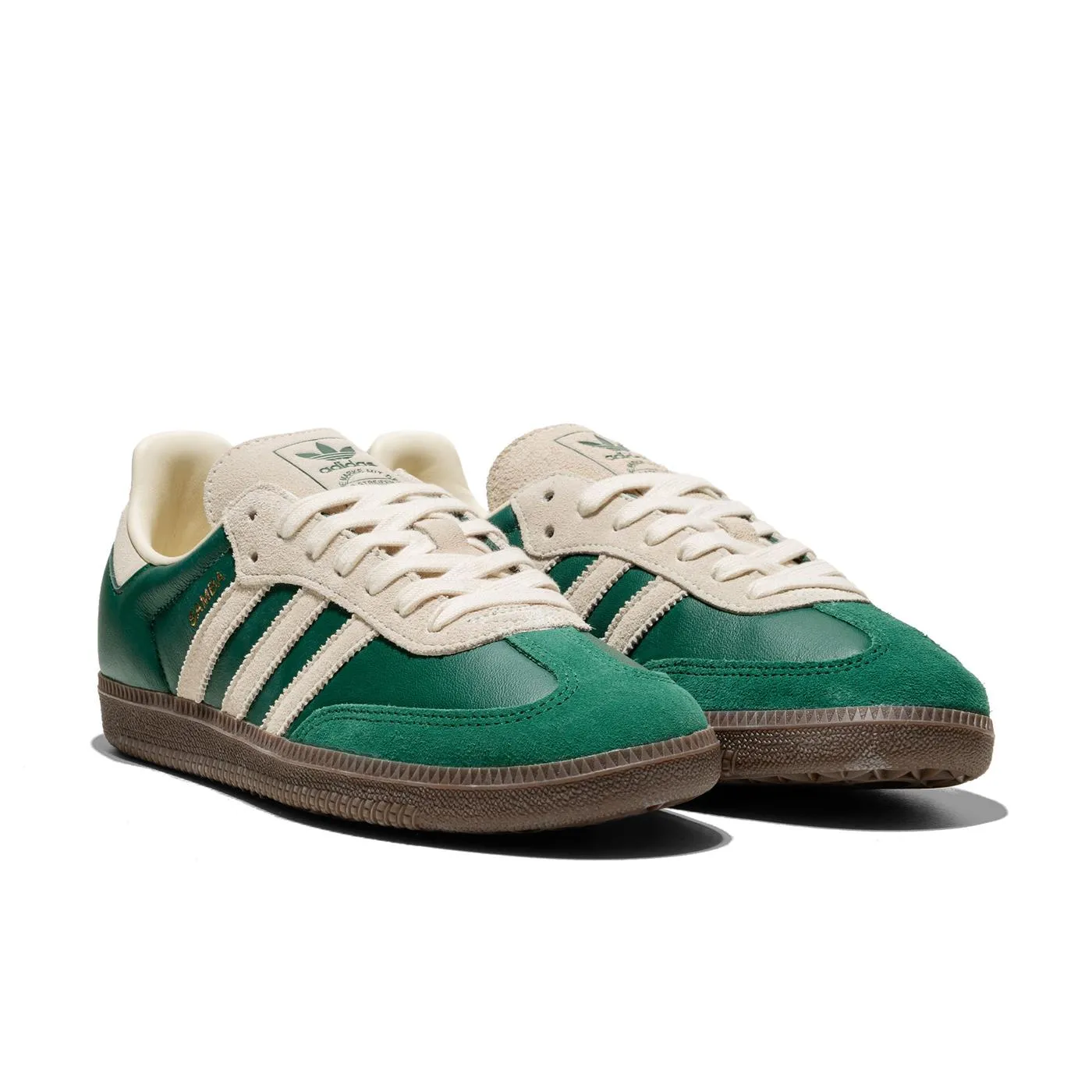 Ultra Breathable Adidas Originals Samba OG Collegiate Green/Cream White/Gum