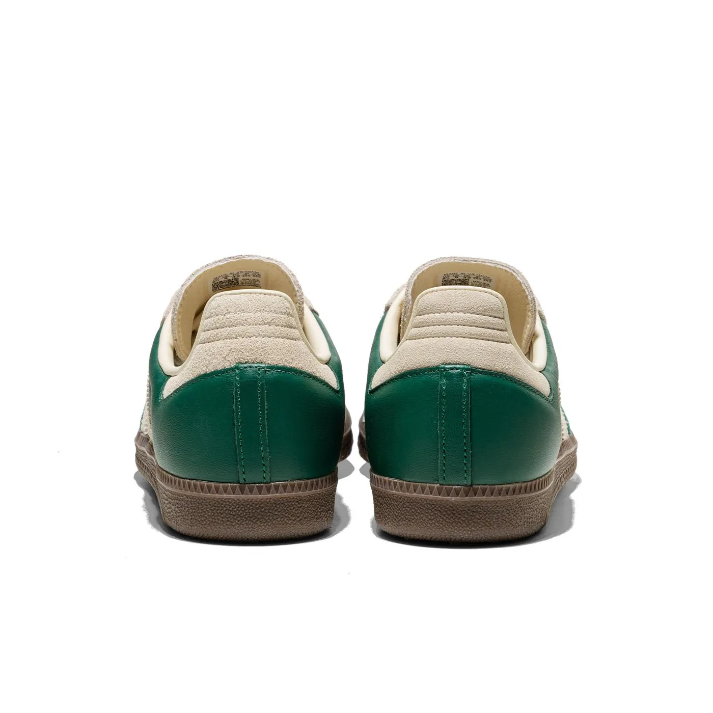Adidas Originals Samba OG Collegiate Green/Cream White/Gum Slip On Design ElasticMaterial
