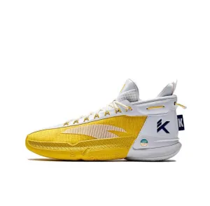Anta Klay Thompson Kt9 - Yellow/???????? Breathable Lining Traction Wave Outsole Pattern