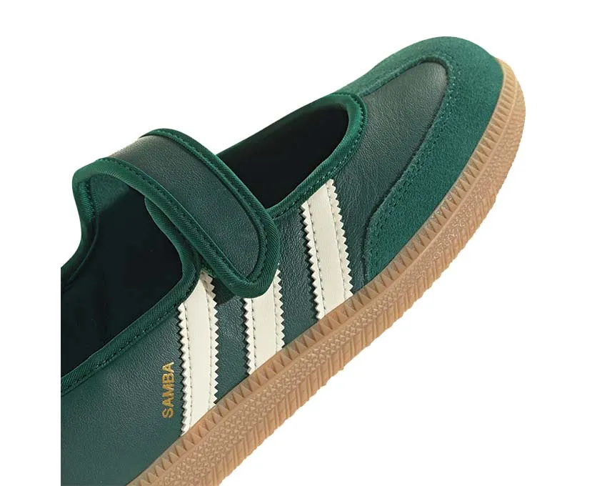 Eco Friendly Zero Drop Platform Adidas Samba Jane "Collegiate Green"