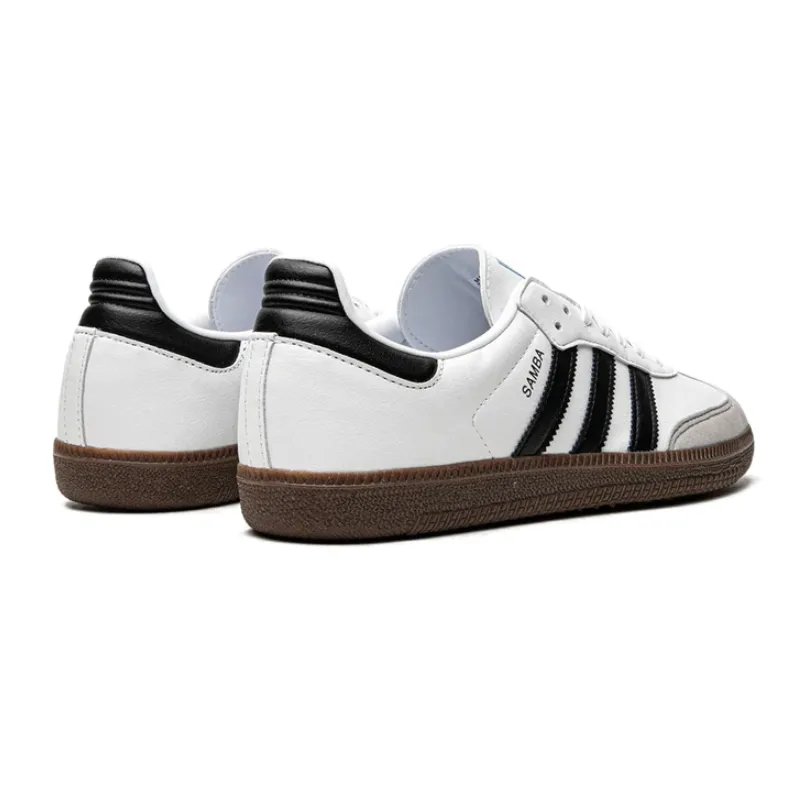 mules Adidas Samba Vegan White Gum