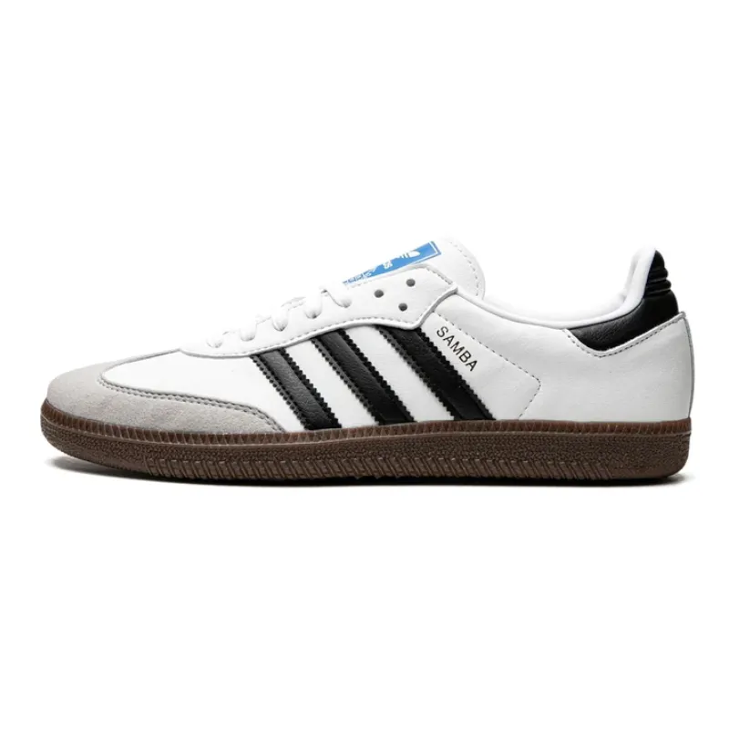 Roll Step Adidas Samba Vegan White Gum