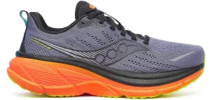 Saucony Hurricane 25 Mens Running Shoes - Grey Cross Ventilation Channels Bounce Energy System