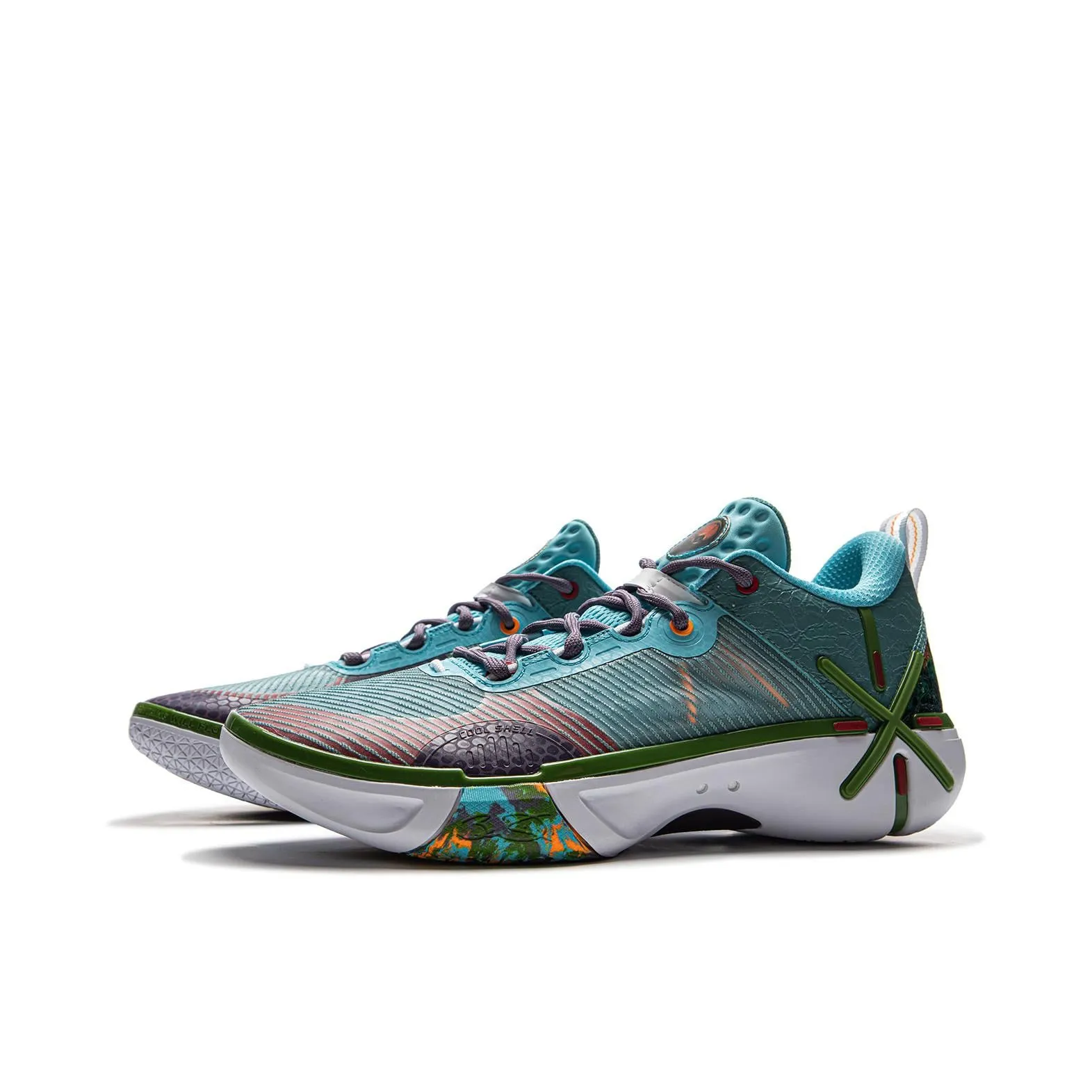Perimeter Stabilization Li-Ning Wade Shadow 6 - Blue/Green