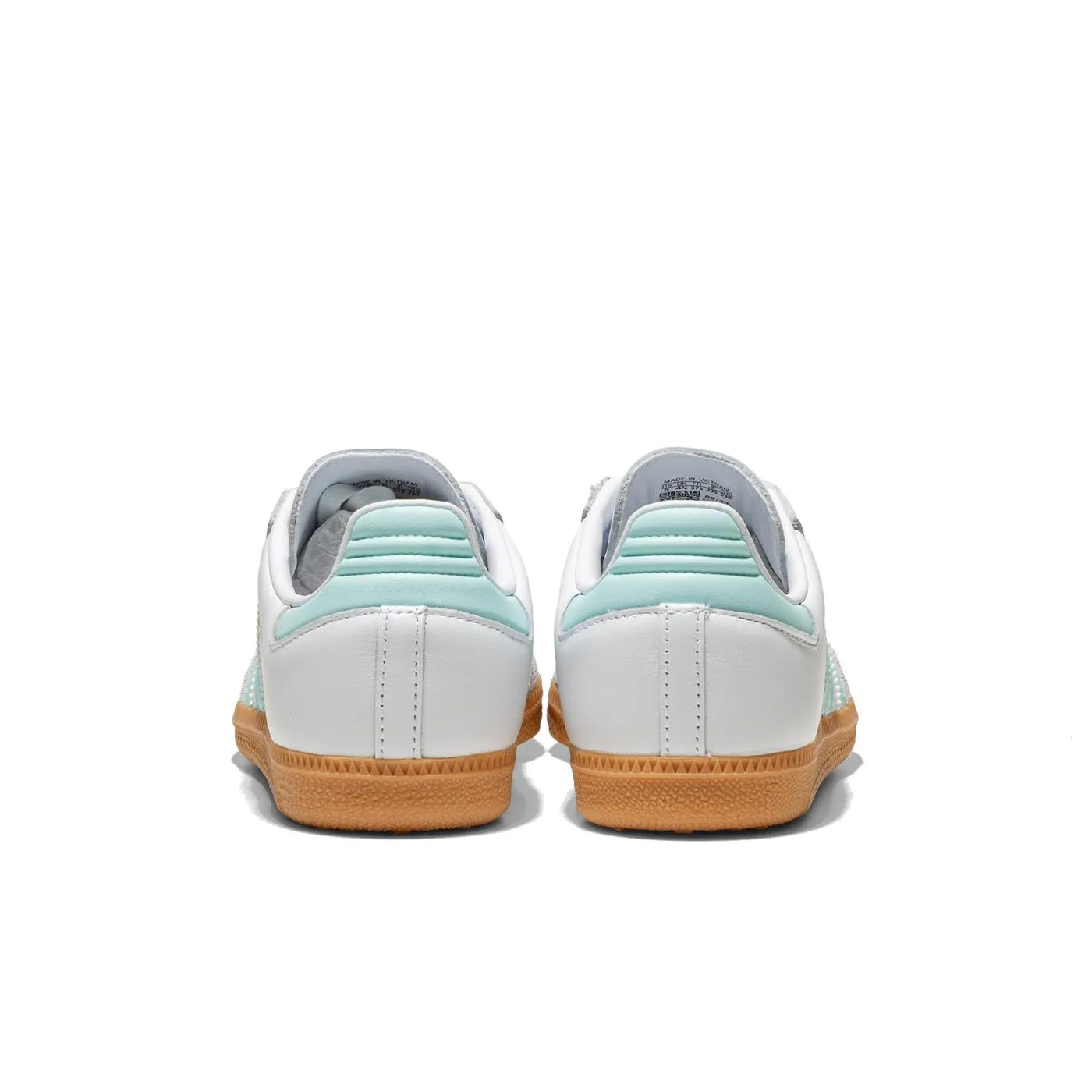 Slow Pace Unisex Choice Adidas Originals Samba OG J Ftwr White/Semi Flash Aqua/Gum