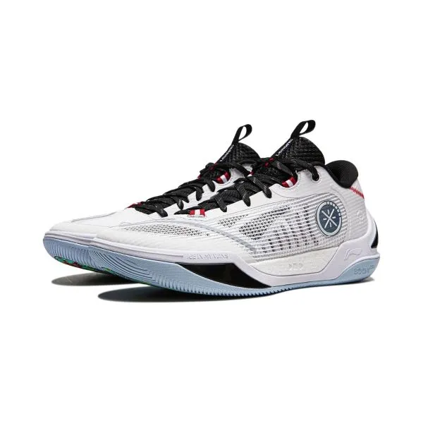 Li-Ning Wade Ice Blood 2 - Standard White Double Layered Collar