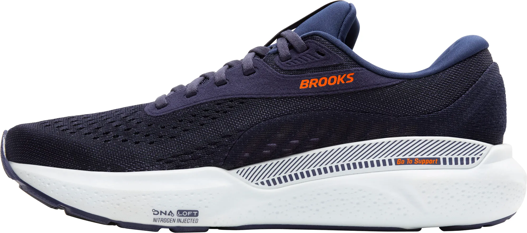 Brooks Adrenaline GTS 24 Mens Running Shoes - Blue soft - surface running gear Heat dissipation