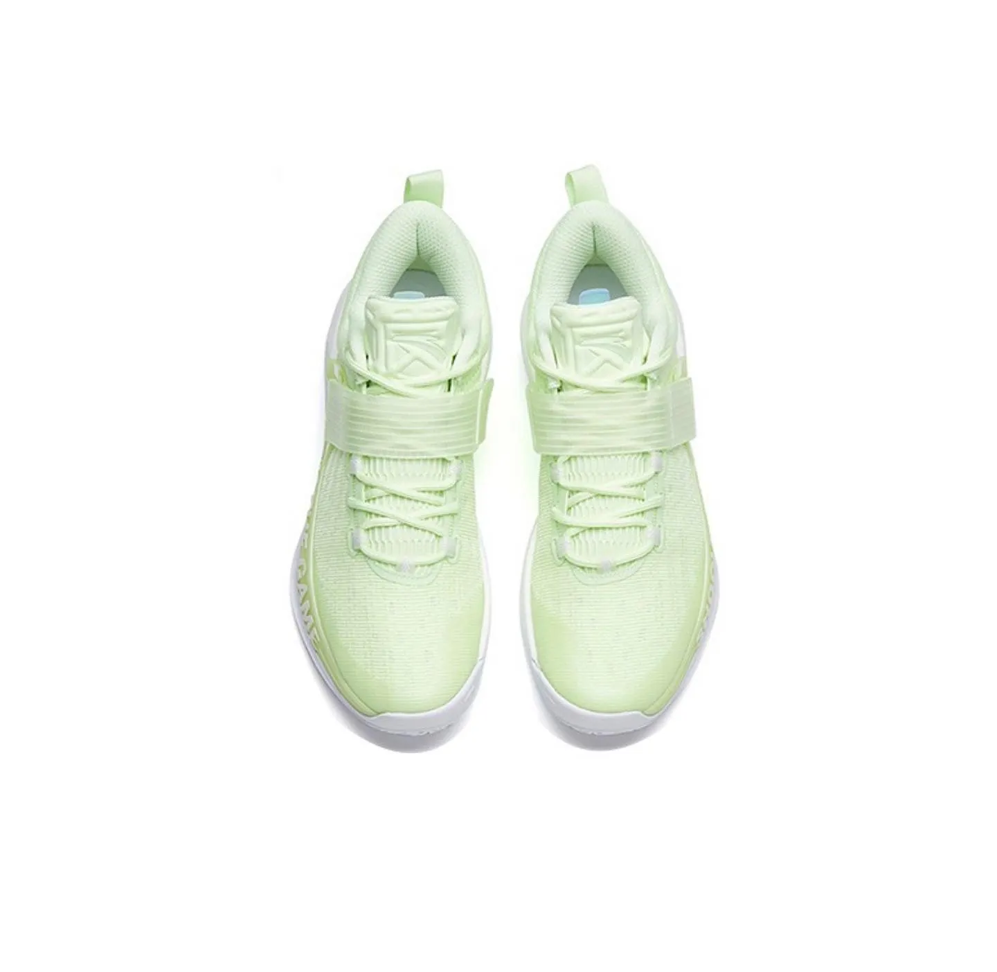 Anta Shock Sweep 4 Wear-resistant Breathable Basketball Shoes - Fluorescent green Soft Lining Breathable Footbed
