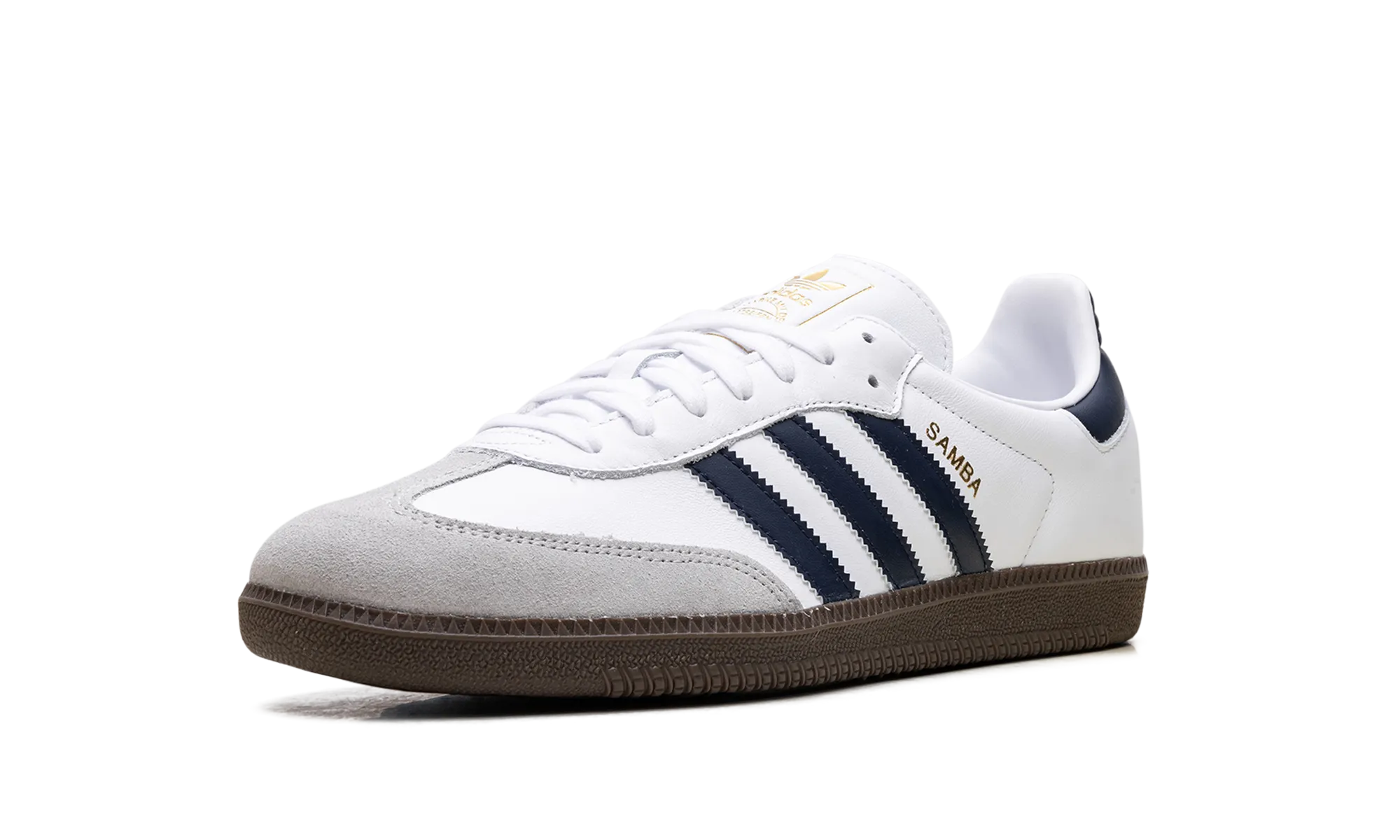 SAMBA OG "WHITE NAVY GUM" Soft Steps Dynamic Flex Grooves