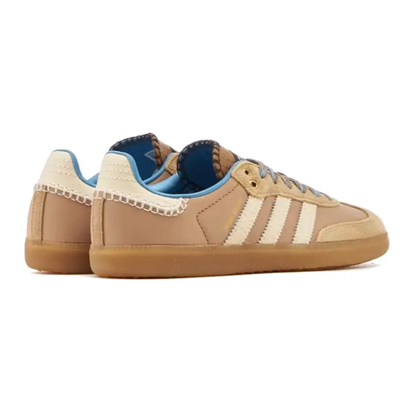 Airflow channels Breathability Adidas Samba Nylon Wales Bonner Desert White