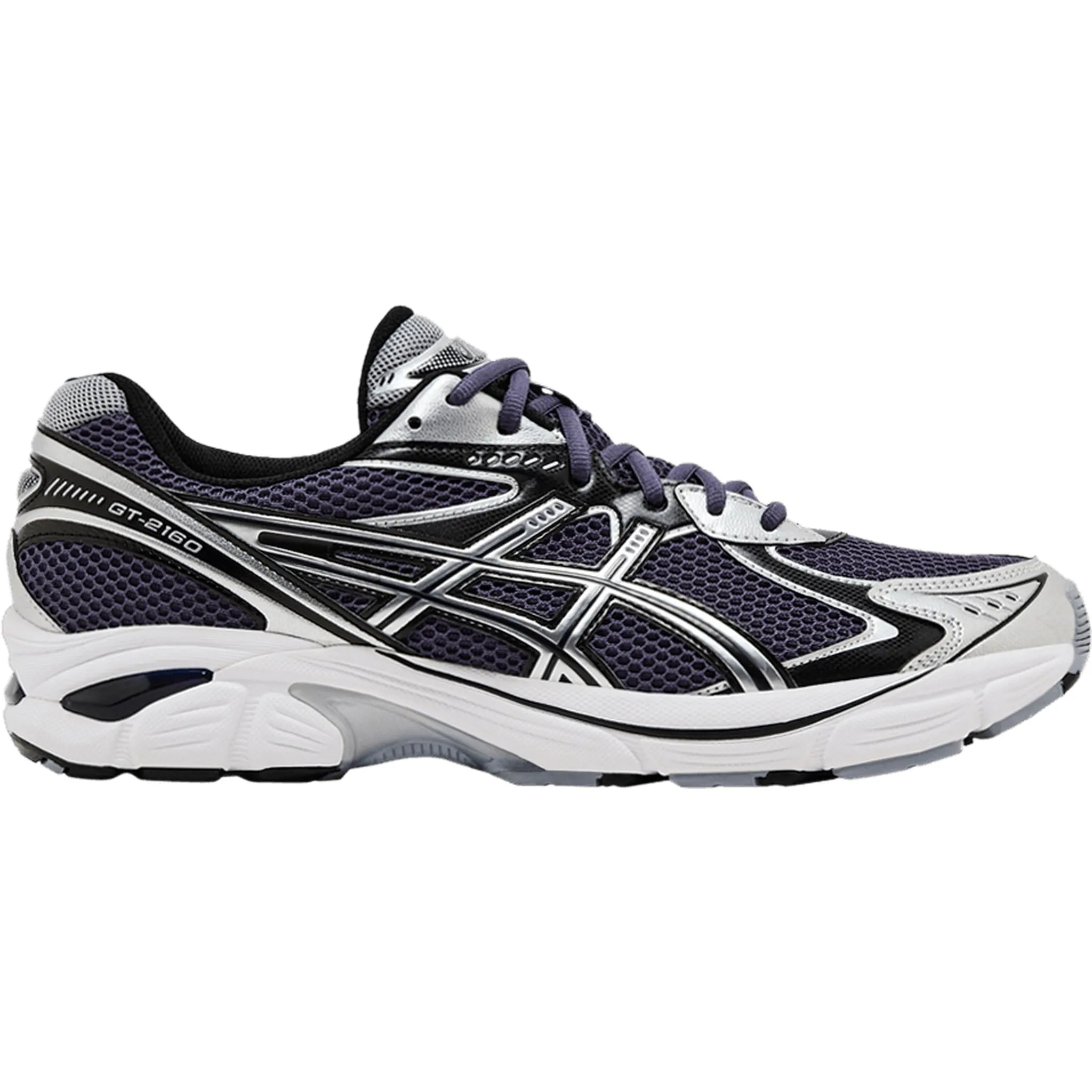 Lightweight Frame Structure PaddedTongue ASICS GT-2160 Indigo Fog Pure Silver