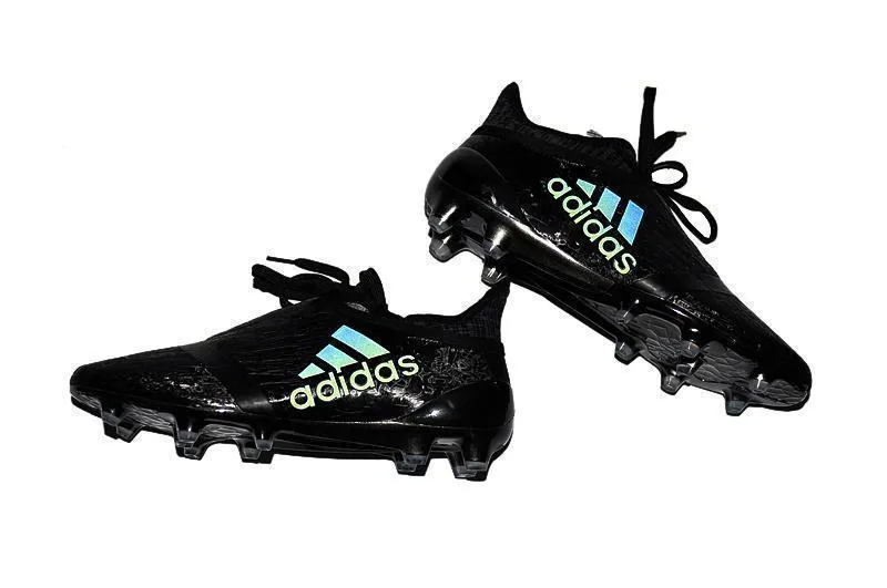 Stable Ground Adidas X 16  Purechaos FG/AG Soccer Cleats All Black