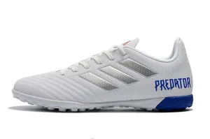 Game Traction New Adidas Predator Accelerator TF Soccer Cleats Shoes Gray Blue