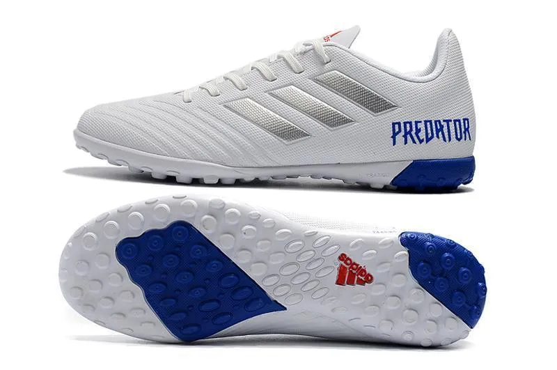 Foot Lock Foot Support New Adidas Predator Accelerator TF Soccer Cleats Shoes Gray Blue