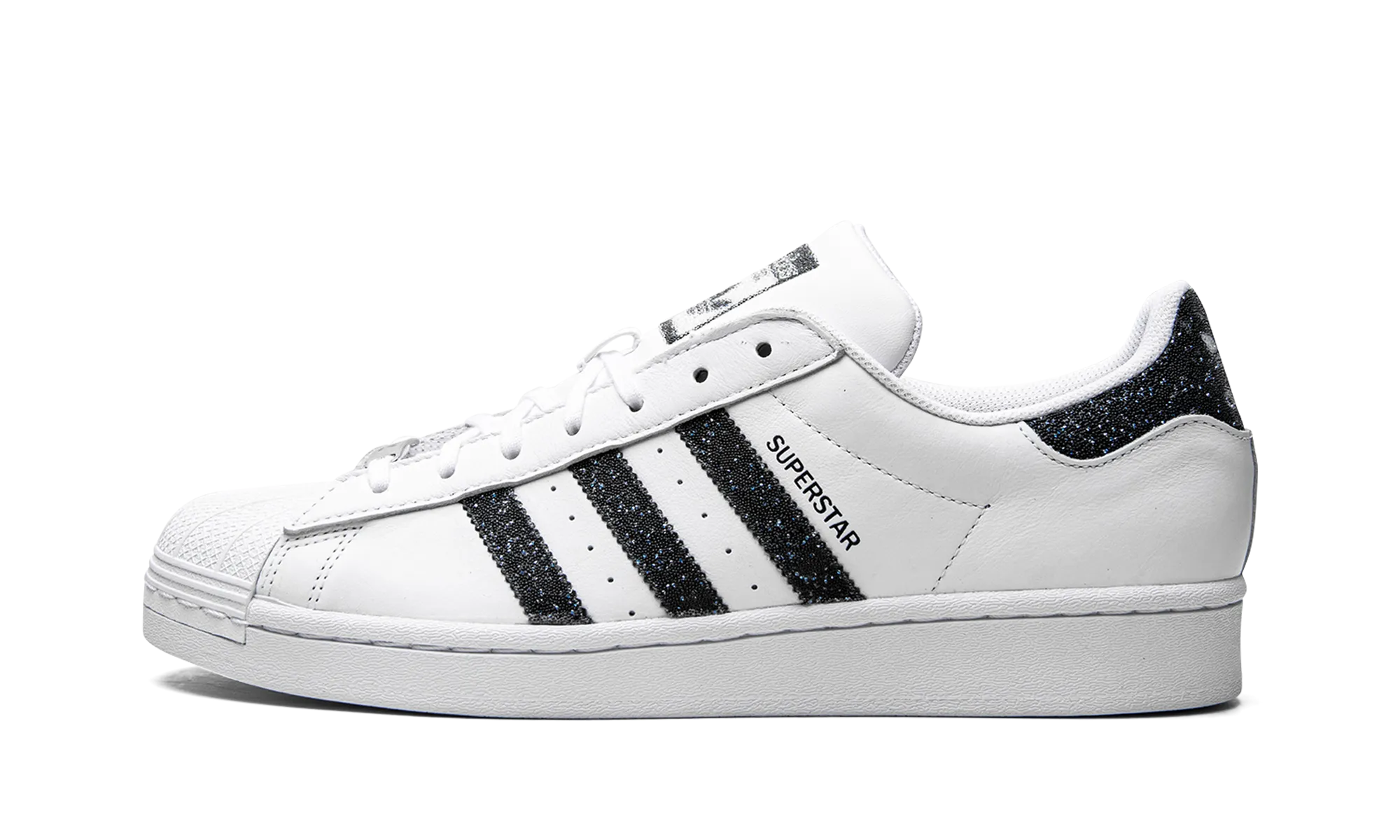 Superstar i "Swarovski White Black" Subtle Detail