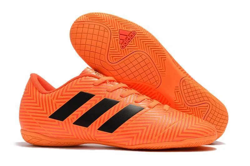 New Adidas Predator Tango 18.3  Messi TF Soccer Cleats Shoes Orange Black Speed Play Step Power