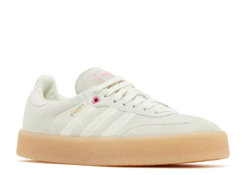 Adidas Sambae Ivory Pink Fusion Street Movement Spring Style