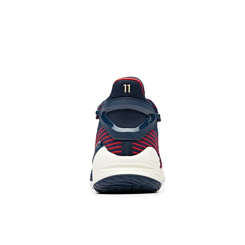 Full Length Air Cushion Anta Men's Klay Thompson Kt4 Final Deep Blue