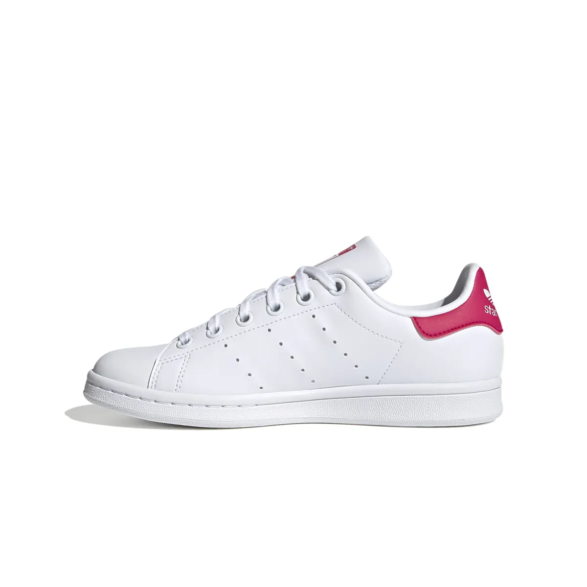 High Top Kid's Stan Smith 'White Bold Pink'