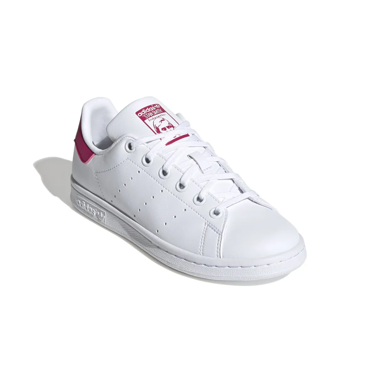 Kid's Stan Smith 'White Bold Pink' Trendy Shoes