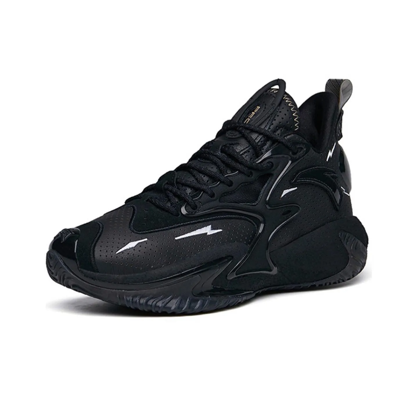 Dual Density Foam Layers Anta Shock Wave 3 Pro - Black warrior