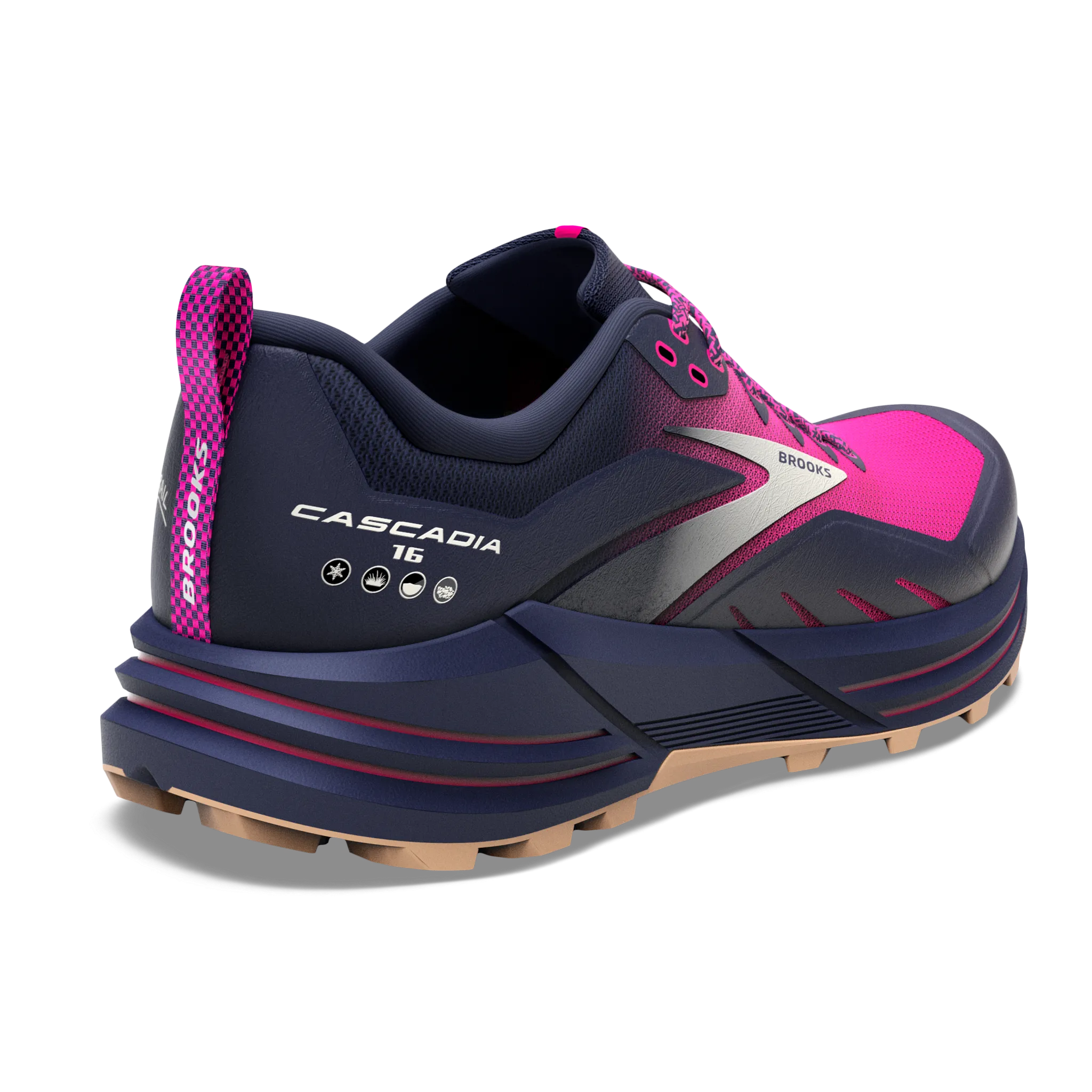 Women's Cascadia 16 Cross Ventilation Channels Training days