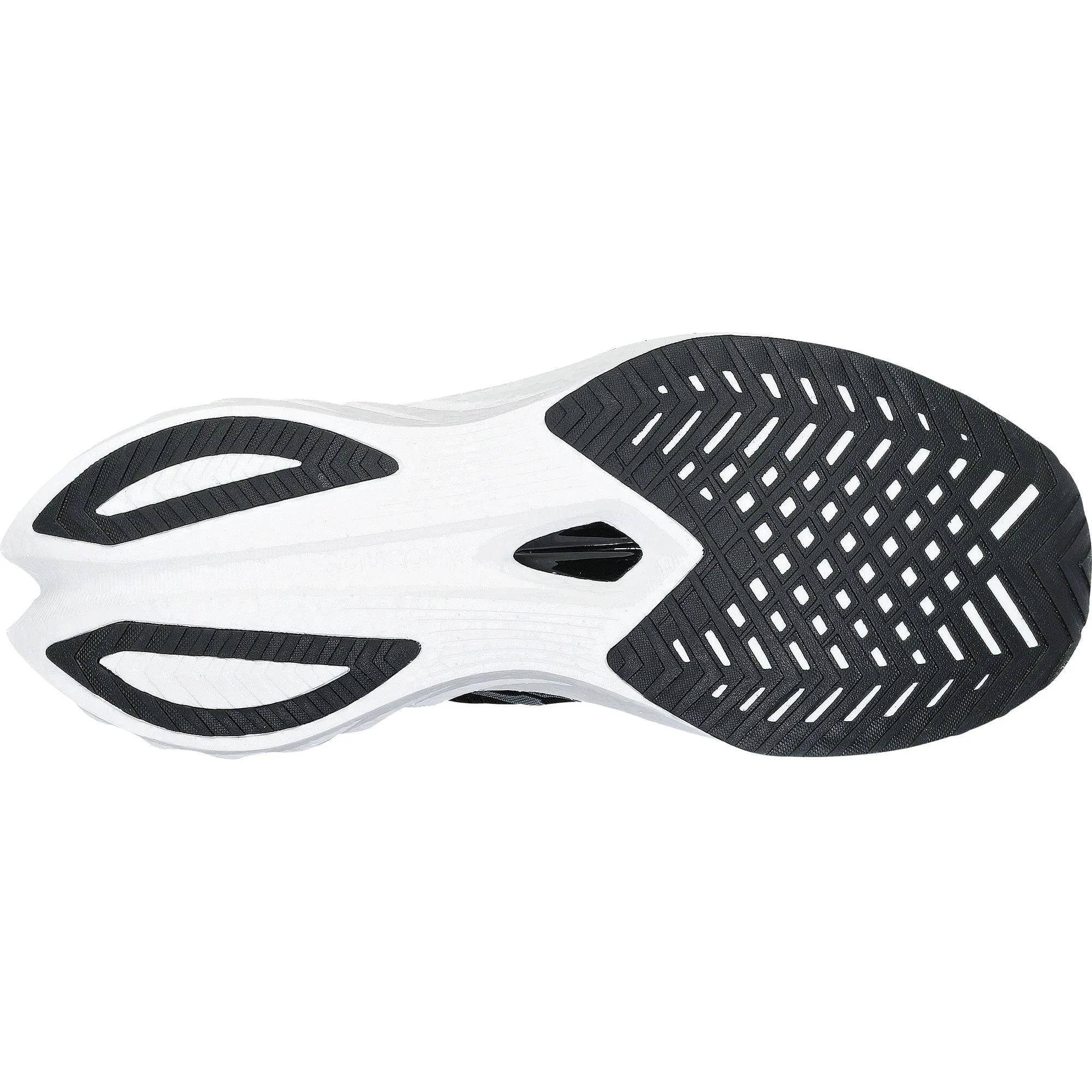 Smooth interior Saucony Endorphin Speed 4 Mens Running Shoes - Black