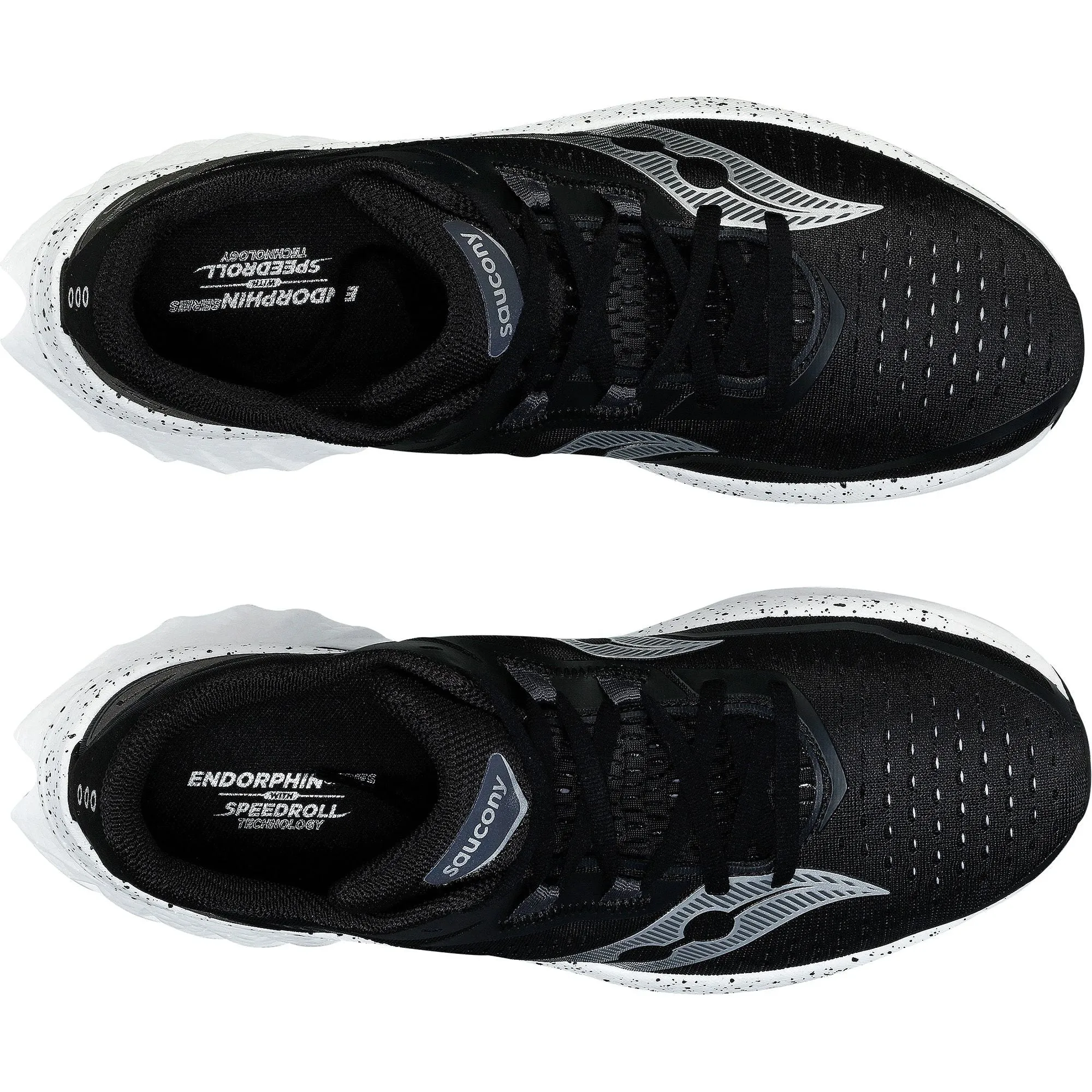 pointed - toe shoes Lean Structure Saucony Endorphin Speed 4 Mens Running Shoes - Black