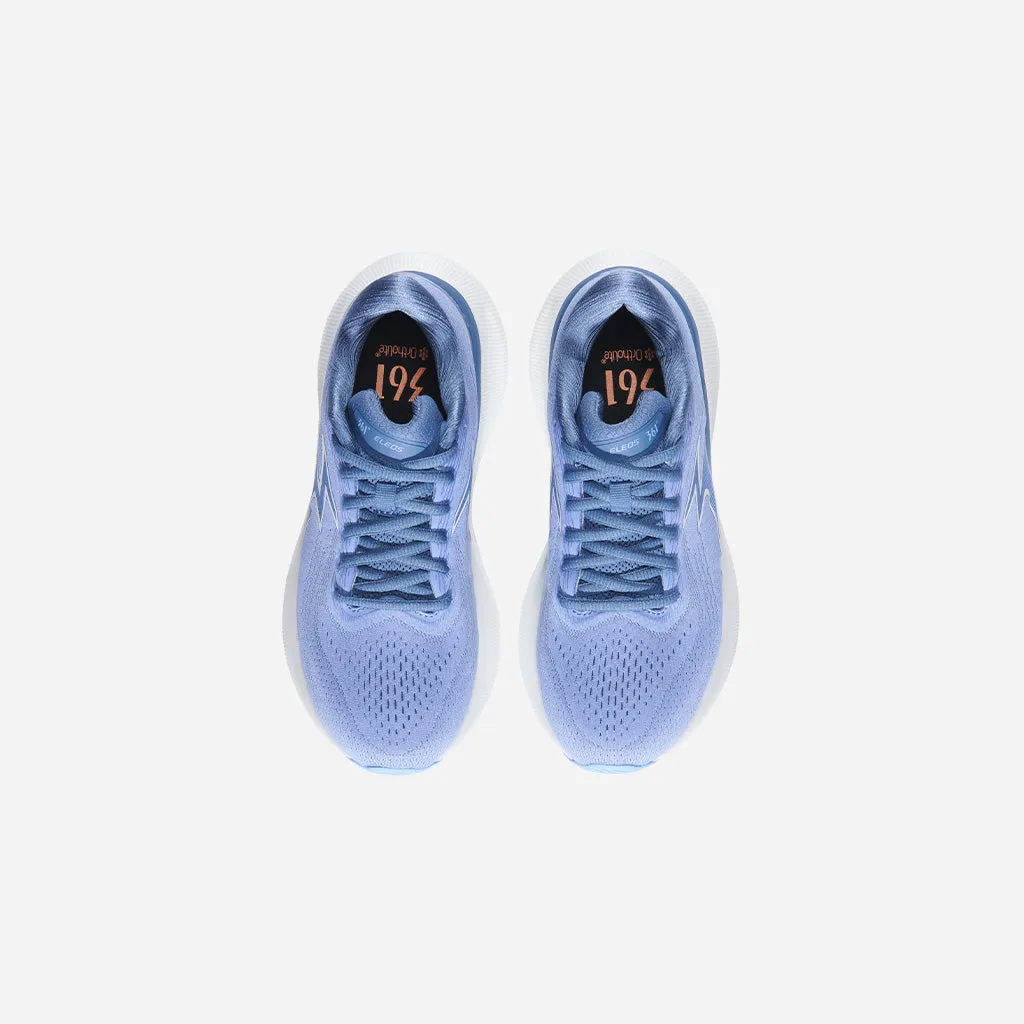 Suede Trim 361-ELEOS: Hydrangea/White