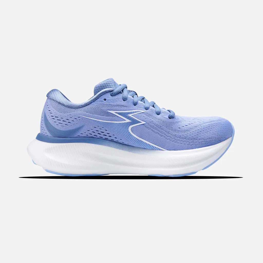 361-ELEOS: Hydrangea/White midfoot - support running gear