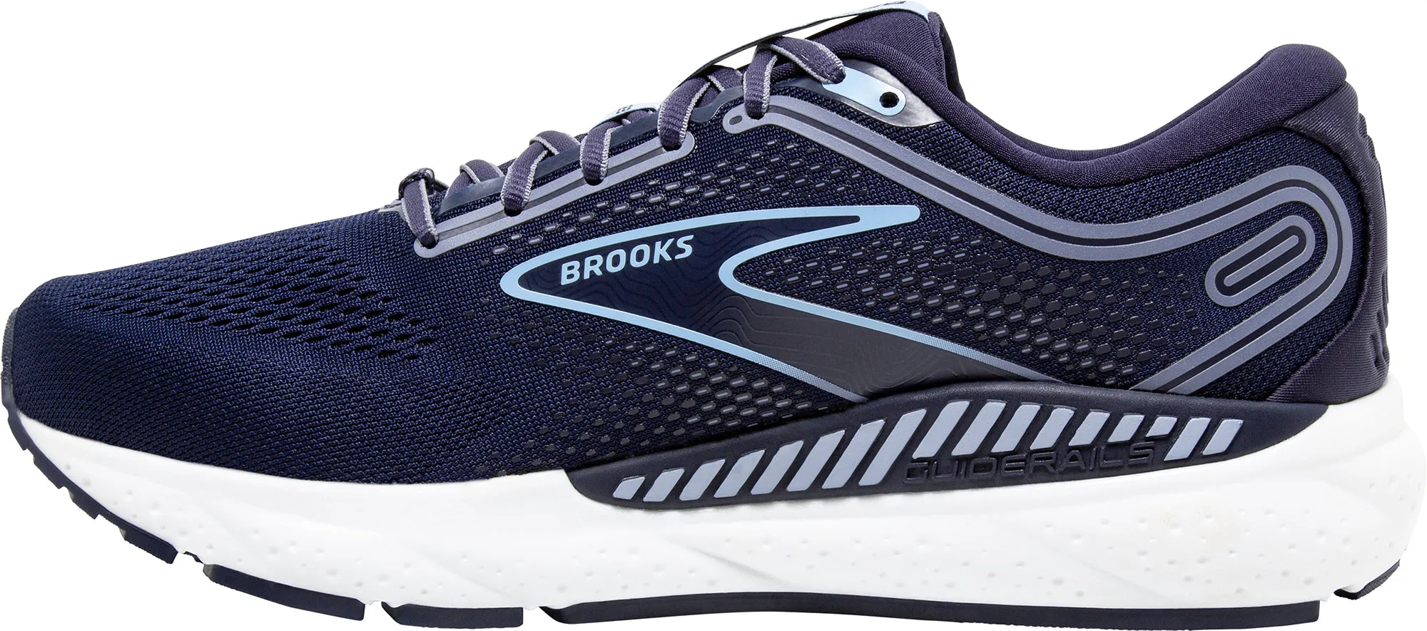 running in smooth tracks shoes Breathable Insoles Brooks Beast GTS 23 Mens Running Shoes - Navy