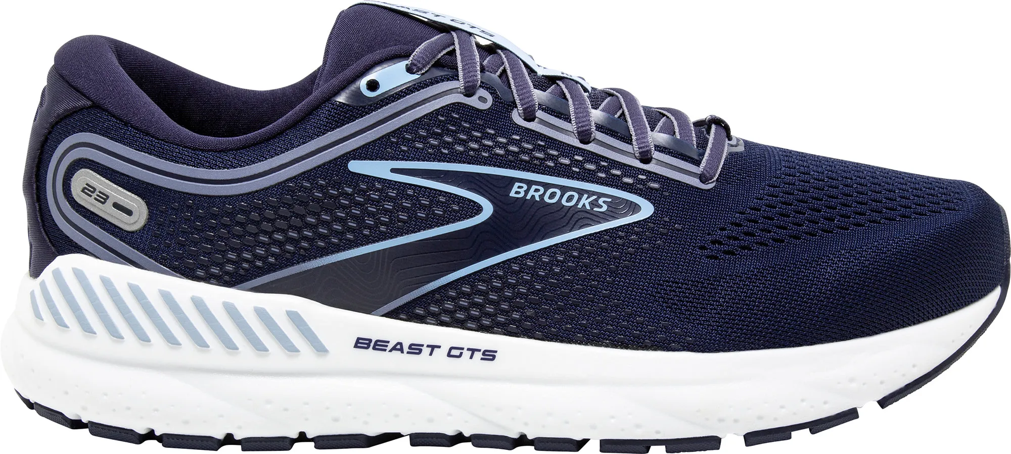 multipurpose - functionality shoes smooth - lining Brooks Beast GTS 23 Mens Running Shoes - Navy