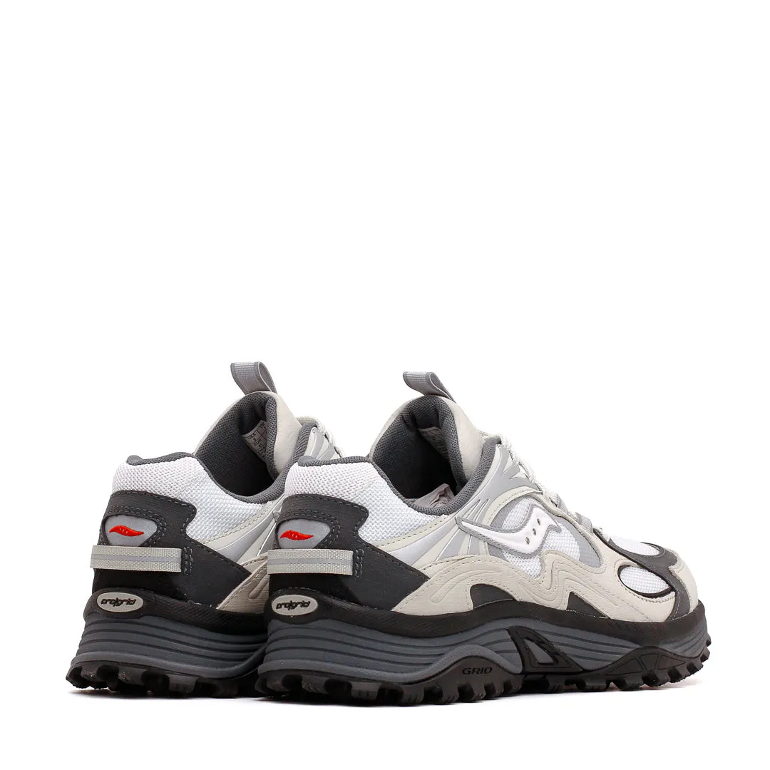 Walk Comfort Saucony Men Grid Aura X White Silver S70908-1