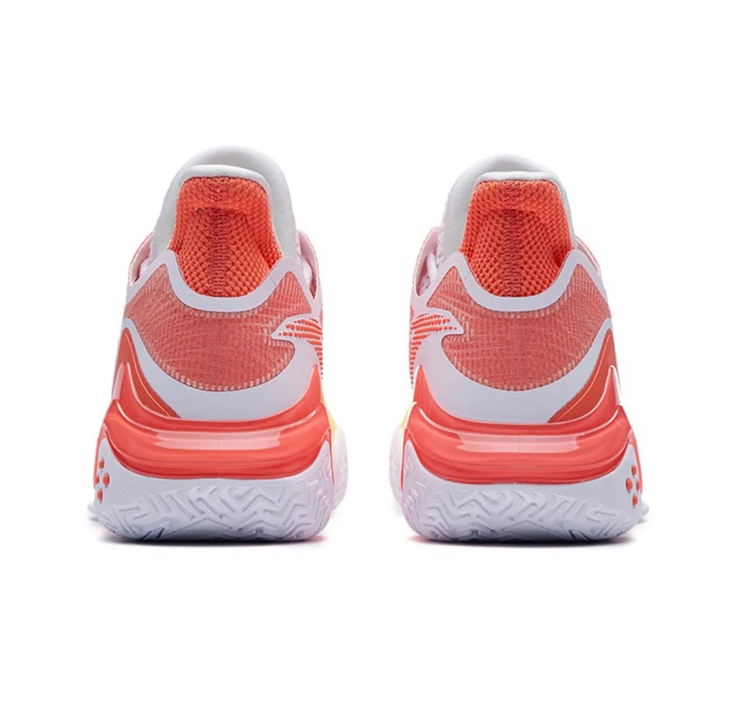 Anta Shock Wave 4 - Orang/Yellow Breathable Upper Design