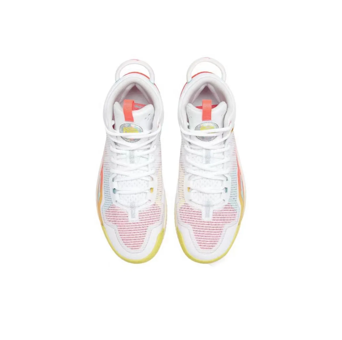 R.J. Hampton x Li-Ning Badfive 3 Ultra - White/Yellow/Red Elite Agility Shock Absorption Layer