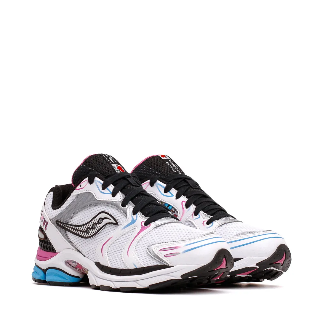 Saucony x Keith Haring Men ProGrid Triumph 4 White Multi S70974-1 racing use age - specific shoes