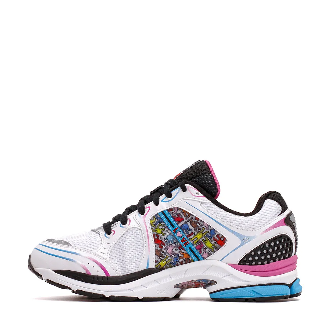 supreme - running Torsion Resistant Shank Saucony x Keith Haring Men ProGrid Triumph 4 White Multi S70974-1