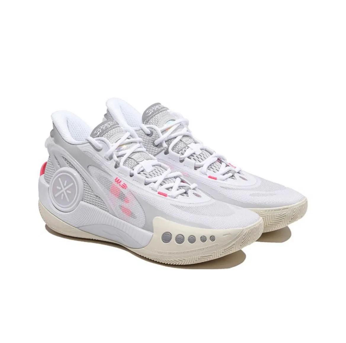 Ultra-Light Fit Game-Changer Shoes D'Angelo Russell x Li Ning Wade Shadow 3 TD - White