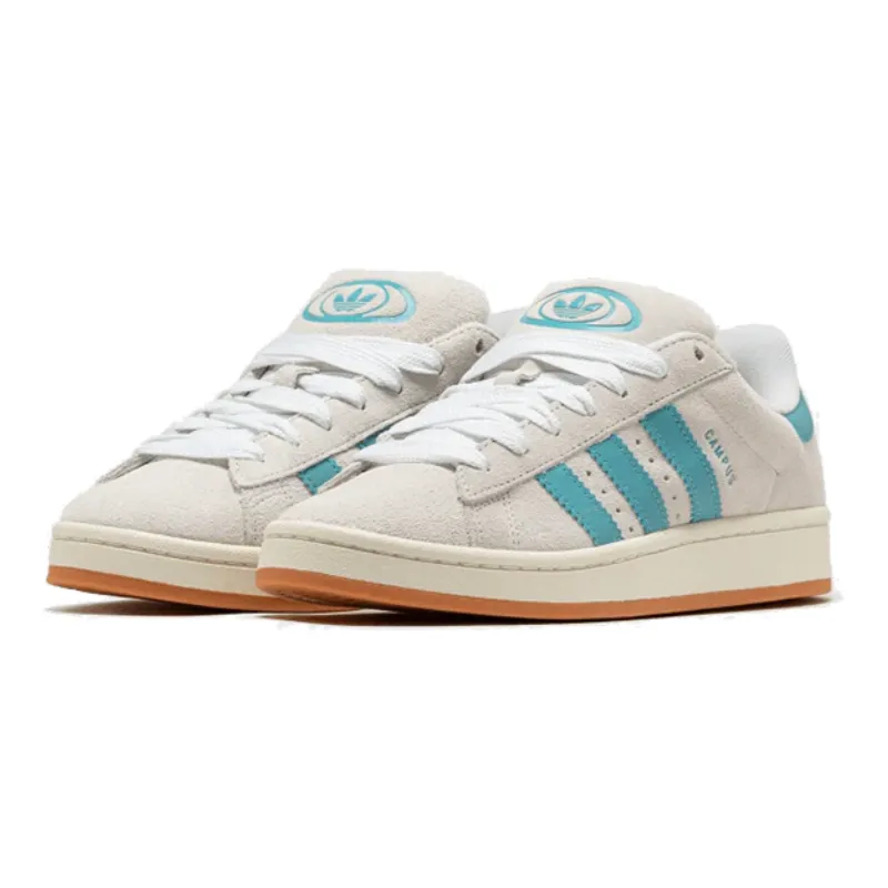 Adidas Campus 00s Crystal White Preloved Blue TPR Sole