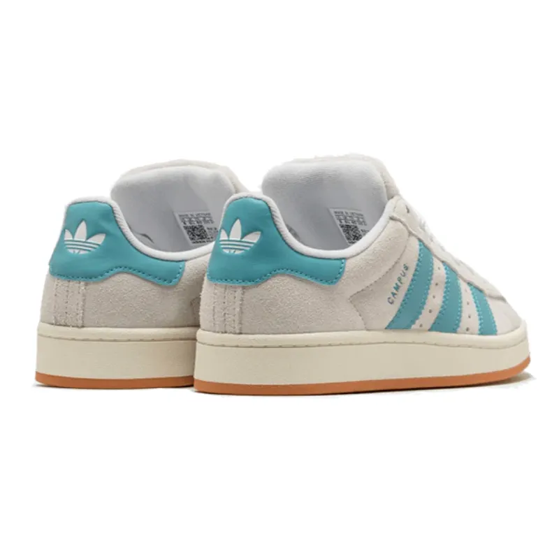 Adidas Campus 00s Crystal White Preloved Blue Walk Routine