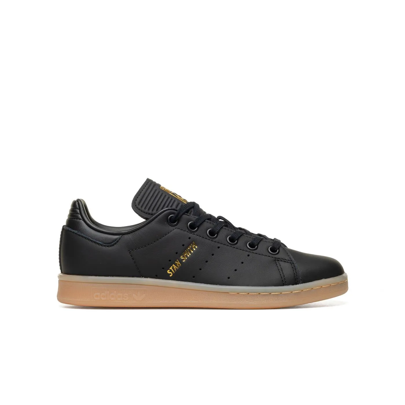Adidas Originals Stan Smith J Core Black/Core Black/Gum Zero Stress Stylish Touch