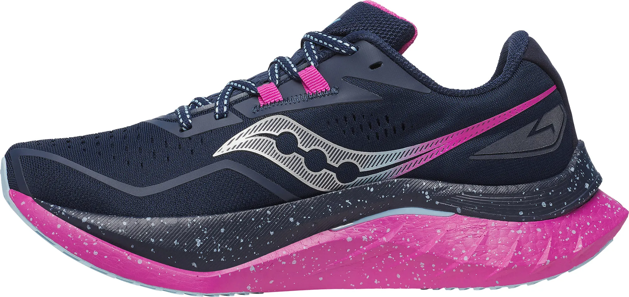 ComfortPadding Quick Dry Materials Saucony Endorphin Speed 4 Womens Running Shoes - Blue