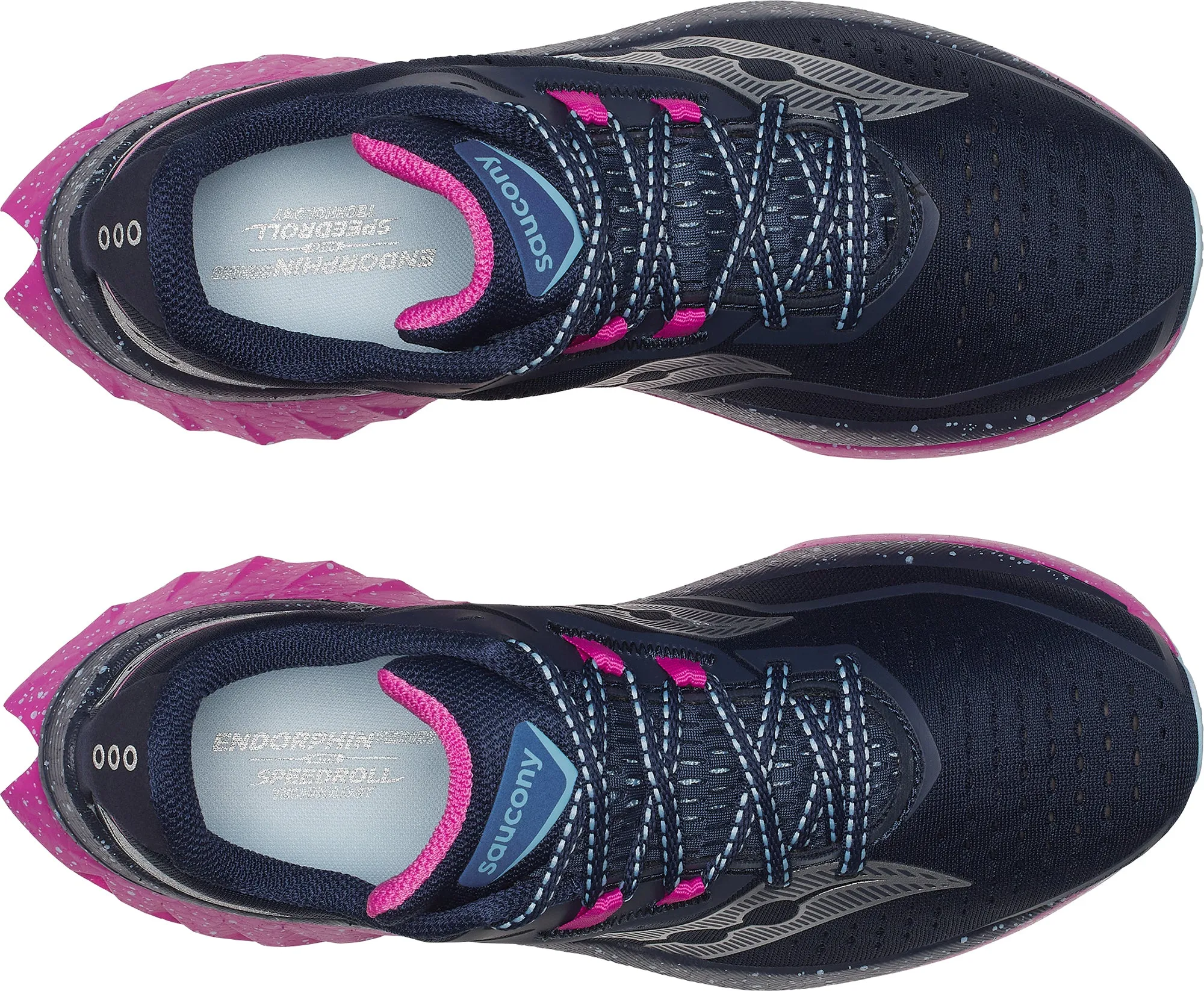 toe - roomy shoes Saucony Endorphin Speed 4 Womens Running Shoes - Blue